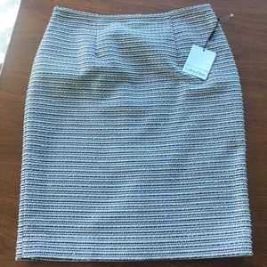 Calvin Klein metallic pencil skirt